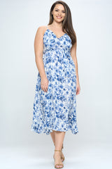 Plus Size Flora Midi Dress - Finding July