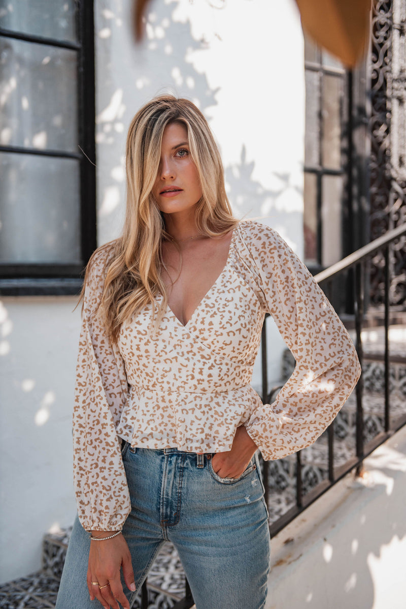 Wild Ways Leopard Top - Finding July